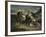 The Combat of the Giaour and Hassan, 1826-Eugene Delacroix-Framed Giclee Print