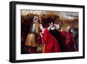 The Combat, Scene from the English Civil War, C1849-C1866-William James Grant-Framed Giclee Print