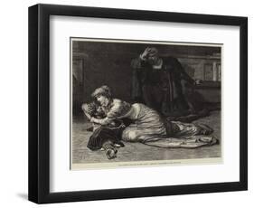 The Comedie Francaise at the Gaiety, Hernani, Last Scene of the Fifth Act-Francis S. Walker-Framed Giclee Print