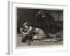 The Comedie Francaise at the Gaiety, Hernani, Last Scene of the Fifth Act-Francis S. Walker-Framed Giclee Print