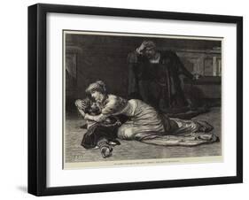 The Comedie Francaise at the Gaiety, Hernani, Last Scene of the Fifth Act-Francis S. Walker-Framed Giclee Print