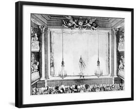 The Comedie Francaise During the Time of Moliere-Charles Antoine Coypel-Framed Giclee Print