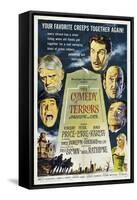 The Comedy of Terrors, 1963, Directed by Jacques Tourneur-null-Framed Stretched Canvas