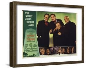 The Comedy of Terrors, 1964-null-Framed Art Print