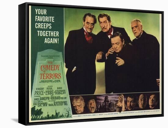 The Comedy of Terrors, 1964-null-Framed Stretched Canvas