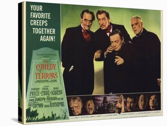 The Comedy of Terrors, 1964-null-Stretched Canvas