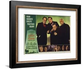 The Comedy of Terrors, 1964-null-Framed Art Print