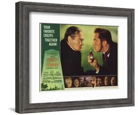 The Comedy of Terrors, 1964-null-Framed Art Print