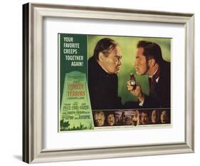 The Comedy of Terrors, 1964-null-Framed Art Print