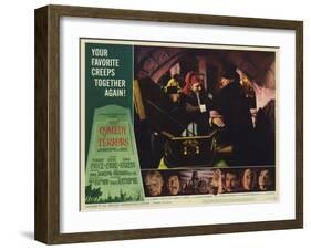 The Comedy of Terrors, 1964-null-Framed Art Print