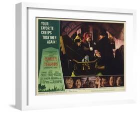 The Comedy of Terrors, 1964-null-Framed Art Print