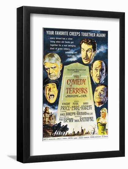 The Comedy of Terrors, 1964-null-Framed Photo