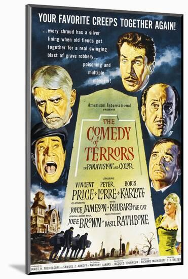 The Comedy of Terrors, 1964-null-Mounted Photo