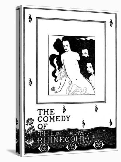 The Comedy of the Rhinegold-Aubrey Beardsley-Stretched Canvas
