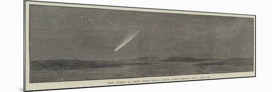 The Comet as Seen from HMS Orion, Lake Timsah, 1 October, 4.30 AM-Thomas Harrington Wilson-Mounted Giclee Print