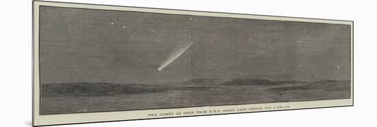 The Comet as Seen from HMS Orion, Lake Timsah, 1 October, 4.30 AM-Thomas Harrington Wilson-Mounted Premium Giclee Print