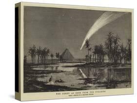 The Comet as Seen from the Pyramids-null-Stretched Canvas