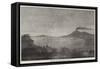 The Comet, Seen at Castellamare, Bay of Naples-null-Framed Stretched Canvas