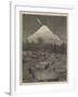 The Comet Seen over Mount Egmont, New Zealand-null-Framed Giclee Print