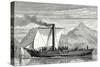 The 'Comet' the First English Steamboat Built by Henry Bell in 1812-null-Stretched Canvas