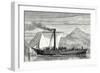 The 'Comet' the First English Steamboat Built by Henry Bell in 1812-null-Framed Giclee Print