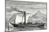 The 'Comet' the First English Steamboat Built by Henry Bell in 1812-null-Mounted Giclee Print