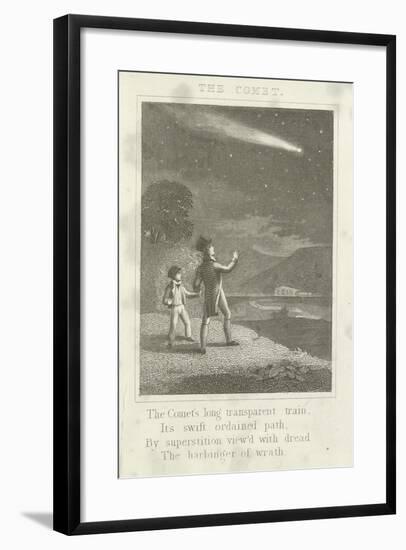 The Comet-null-Framed Giclee Print