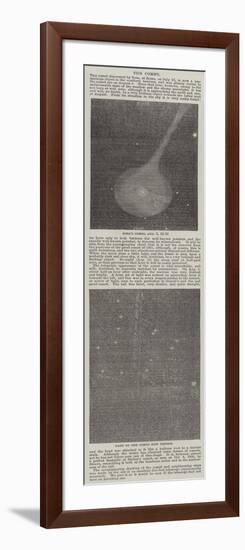 The Comet-null-Framed Giclee Print
