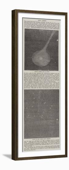 The Comet-null-Framed Premium Giclee Print