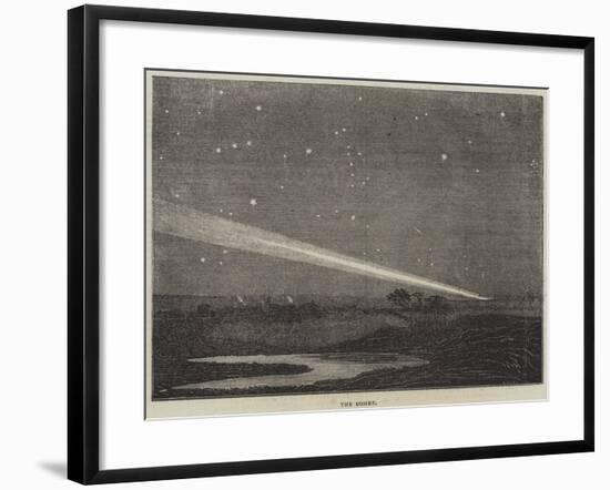 The Comet-null-Framed Giclee Print