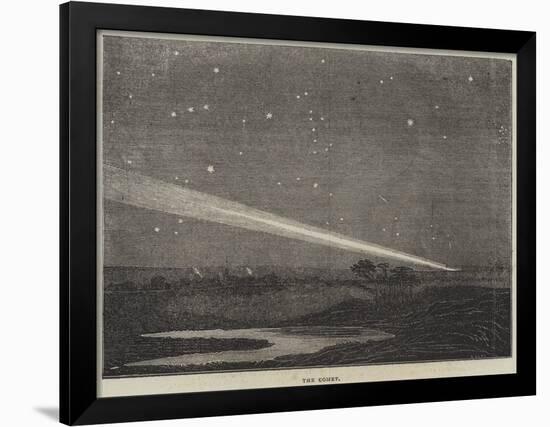 The Comet-null-Framed Giclee Print