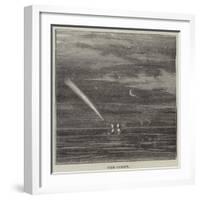 The Comet-null-Framed Giclee Print
