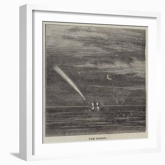 The Comet-null-Framed Giclee Print