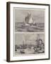 The Coming Contest for the America Cup-Charles Edward Dixon-Framed Giclee Print