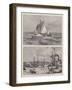 The Coming Contest for the America Cup-Charles Edward Dixon-Framed Giclee Print