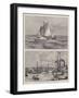 The Coming Contest for the America Cup-Charles Edward Dixon-Framed Giclee Print