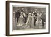 The Coming of Age of Prince Albert Victor Edward of Wales, the Ball at Sandringham-Richard Caton Woodville II-Framed Giclee Print