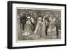 The Coming of Age of Prince Albert Victor Edward of Wales, the Ball at Sandringham-Richard Caton Woodville II-Framed Giclee Print