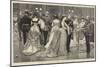 The Coming of Age of Prince Albert Victor Edward of Wales, the Ball at Sandringham-Richard Caton Woodville II-Mounted Giclee Print