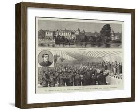 The Coming of Age of the Duke of Newcastle, Festivities at Clumber, Near Workshop, Nottingham-null-Framed Giclee Print