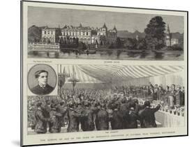 The Coming of Age of the Duke of Newcastle, Festivities at Clumber, Near Workshop, Nottingham-null-Mounted Giclee Print
