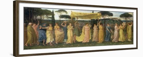 The Coming of May, 1873-Walter Crane-Framed Premium Giclee Print