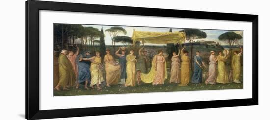 The Coming of May, 1873-Walter Crane-Framed Premium Giclee Print