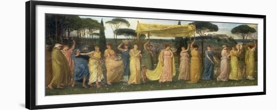 The Coming of May, 1873-Walter Crane-Framed Premium Giclee Print