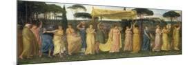 The Coming of May, 1873-Walter Crane-Mounted Premium Giclee Print