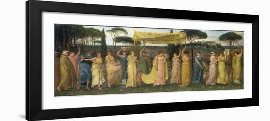 The Coming of May, 1873-Walter Crane-Framed Giclee Print