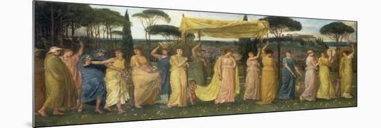 The Coming of May, 1873-Walter Crane-Mounted Giclee Print