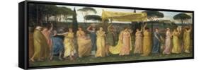 The Coming of May, 1873-Walter Crane-Framed Stretched Canvas
