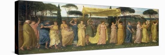 The Coming of May, 1873-Walter Crane-Stretched Canvas