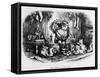 The Coming of Santa Claus, 1872-Thomas Nast-Framed Stretched Canvas